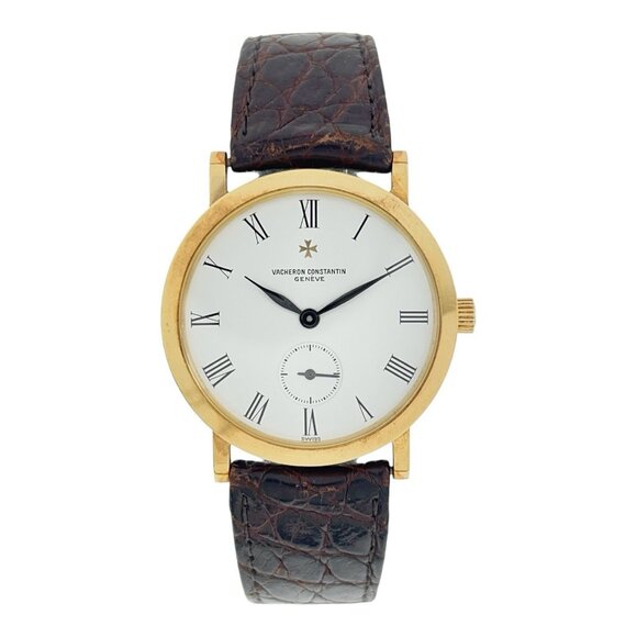 Vacheron Constantin Patrimony 18k Yellow Gold White Dial Manual Wind Watch 92240 - Picture 1 of 8